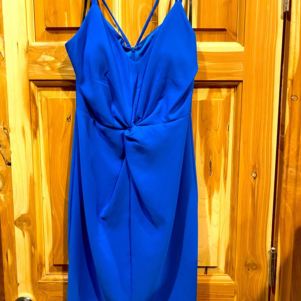 Royal Blue cocktail dress by Laundry size 8 NWT